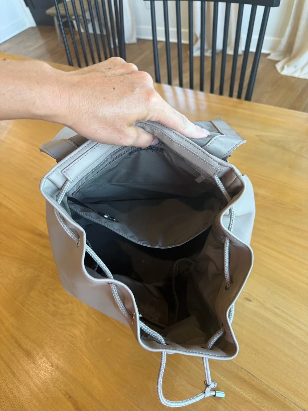 Freshly Picked Taupe Backpack